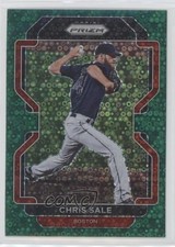 2022 Panini Prizm Tier II Green Donut Circle Prizm Chris Sale #205 0x1