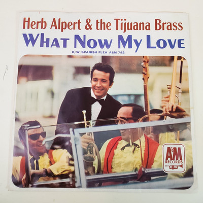 Herb Alpert WHAT NOW MY LOVE/SPANISH FLEA (JAZZ 45/PS) #792 PLAYS VG++ NO NOISE!