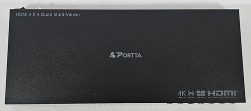 4K HDMI Multi Viewer Switch 4x4 4 in 4 Out Quad 6 Viewing Modes with Remote PIP - Picture 6 of 18