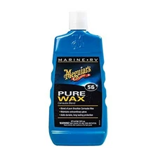 Meguiar's M5616 Marine/RV Pure Wax Carnauba Blend 16 Fluid Ounces