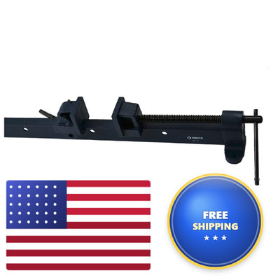 Groz 36 Inch T-Bar Clamp 30 Capacity Cold-Drawn 1 X 7/8 T-Section Steel