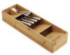 Joseph Joseph Drawer Store Bamboo Compact Cutlery Organizer Kitchen Wooden 65168