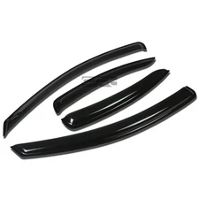 Fit 04-10 Mit Ps Galant Smoke Tint Window Visor/Wind Deflector Vent Rain Guard