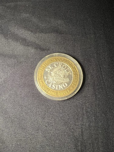 10.00 Silver Strike from the St Croix Casino Turtle Lake Wisconsin .999 Chippewa
