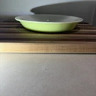 Pyrex Lime Green 209 Milk Glass Pie Plate 8.5 Inch 1950s Vintage, Made in USA