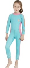Girls Wetsuit 2.5mm Neoprene Small 2 to 3 Year Olds UV Protection Swimsuit NEW