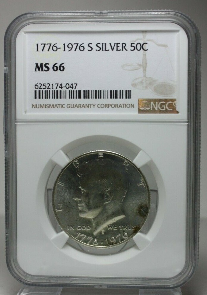 NGC 1976-S MS 66 Bicentennial Kennedy Half Dollar [022GRA] | eBay