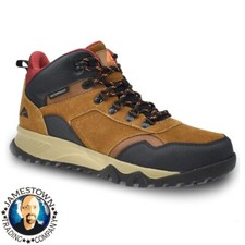 Ozark Trail Men's Redline Mid Hiker Boots, Size 6 Color Tan.