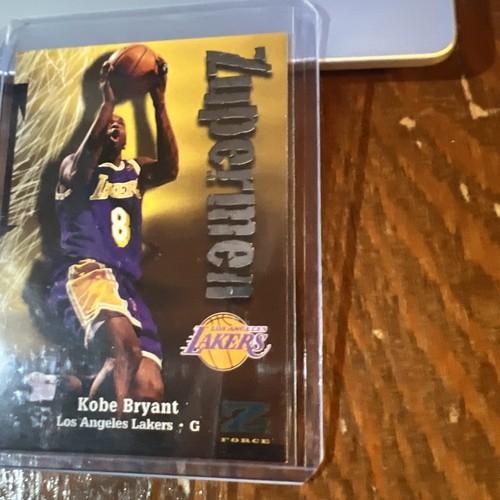 KOBE BRYANT 1997-98 Skybox Z Force Zupermen #195 2nd Year Los Angeles Lakers - Picture 2 of 6
