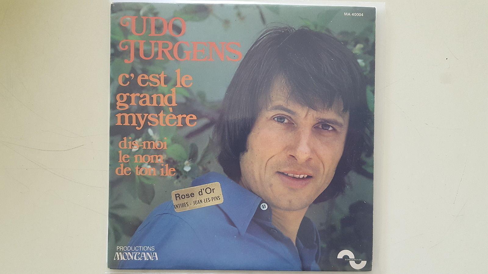 7"" Single Vinyl Udo Jürgens - C'est le grand mystere SUNG IN FRENCH