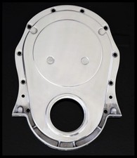 Bbc Chevy Polished Aluminum Timing Chain Cover S-8422