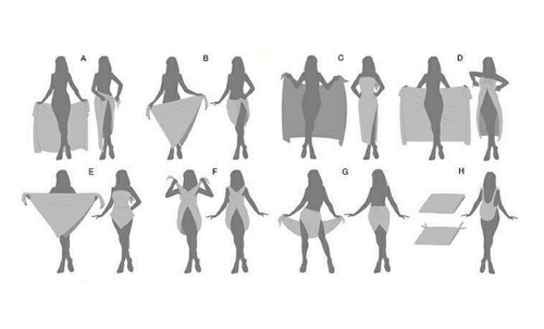 Beach Sarong Pareo Womens Cover Ups Brazilian Tree of Life - Cangas de Praia - Picture 2 of 2