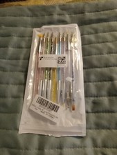 TOCOLES NAIL ART BRUSHES 9 PIECE SET NEW SEALED