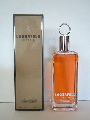 KARL LAGERFELD CLASSIC  AFTER SHAVE Lotion 100 ml Neu in Folie OVP