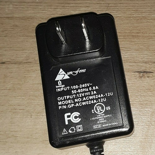 Sunfone ACW024A2-12U Adattatore di Alimentazione AC 12V 2A per HDD/SSD Esterno iOmega - Foto 4 di 4