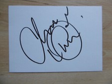Charlie Lownoise DJ autograph signed 10x15 cm index card