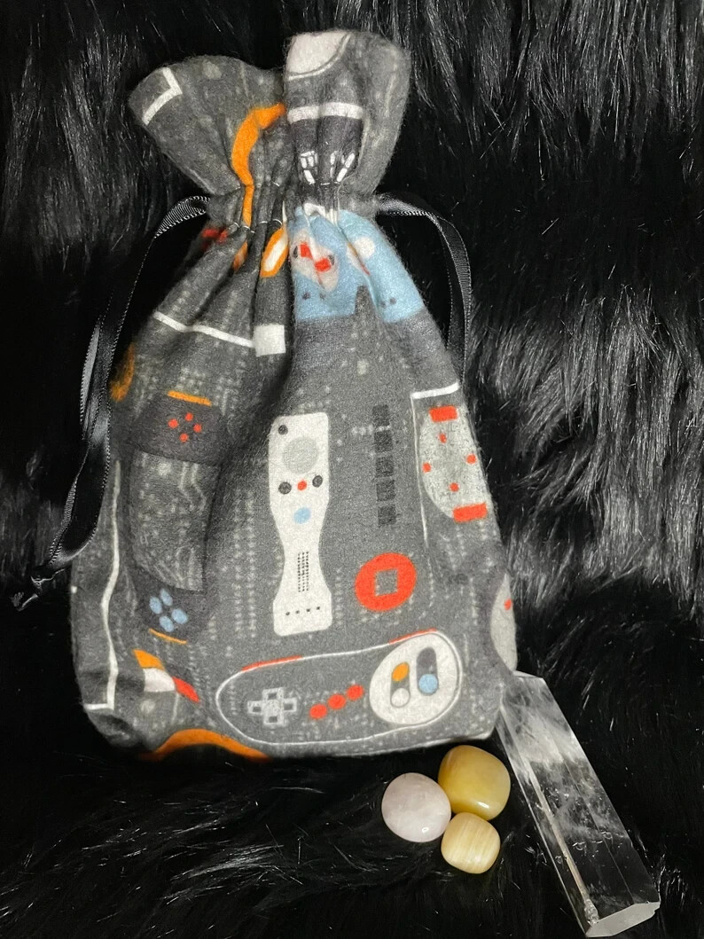 Handmade Tarot Pouch for Oracle Rune Lenormand and Gaming Cards