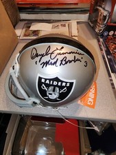 Daryle LaMonica Oakland Raiders Signed Mini Helmet PSA