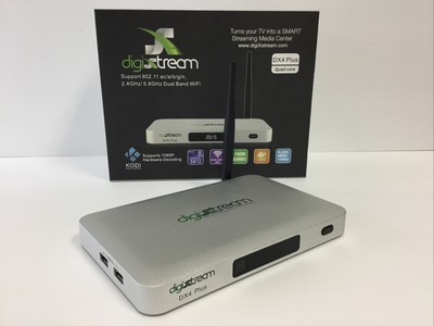 DigiXstream DX4 Plus 1080p Smart Streaming Media Center - UNTESTED