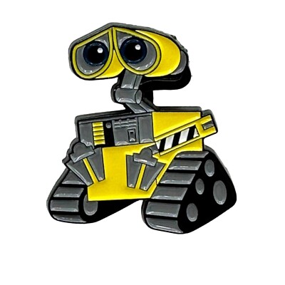 Disney Pixar Wall-E Enamel Pin Cute Robot Collectible Backpack Jacket Lanyard