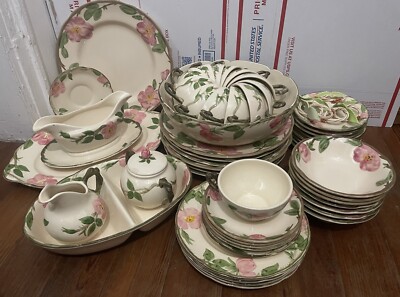 Franciscan Desert Rose Set 47 Piece Platter, Serving Bowls