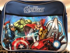 Image of Marvel avengers childrens school messenger shoulder bag