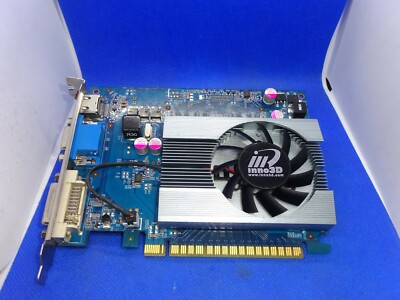 INNO 3D GeFORCE GT430 1GB PCI-E GRAPHICS CARD DVI VGA HDMI #GK3797