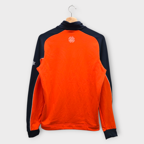 Galvin Green Golf Maglione Uomo Daxton Insula con Logo (Arancione/Navy) - Small - Foto 3 di 3