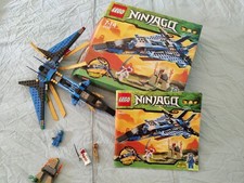 LEGO NINJAGO-9442-JAY'S STORMFIGHTER-Complet Avec Boîte Et Notice 