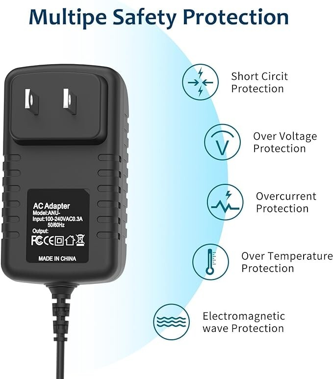 AC Charger For Shark E-TEK Model:ZD6W240026US ETEK Vaccum Cleaner