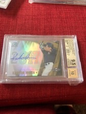 Keston Hiura 2017 bowman chrome draft gold refractor class /50 bgs 9.5