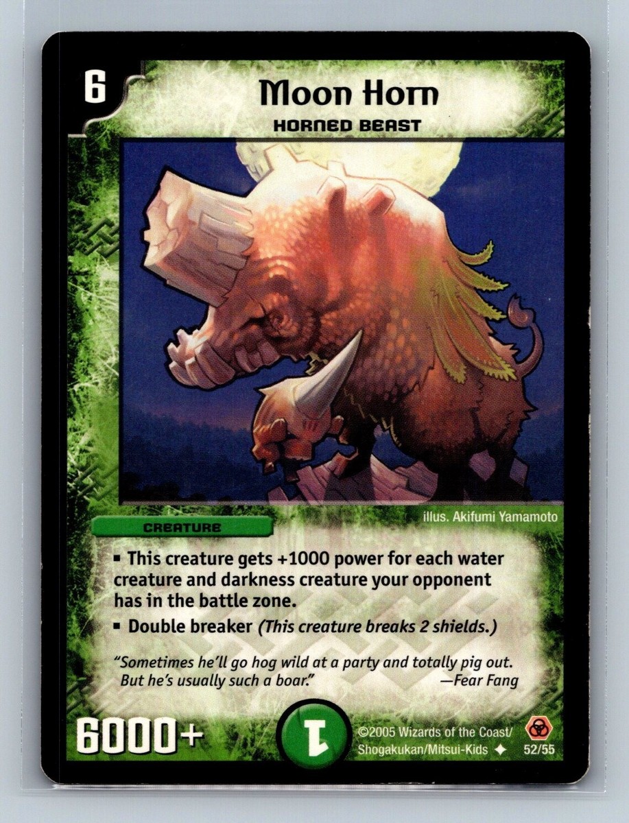Duel Masters TCG - Moon Horn 52/55 - Survivors the Megapocalypse