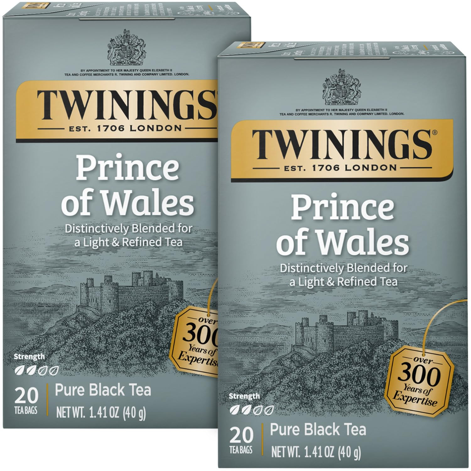 Чай Twinings Prince of Wales Tea - легкий и бархатистый черный чай с кофеином, я