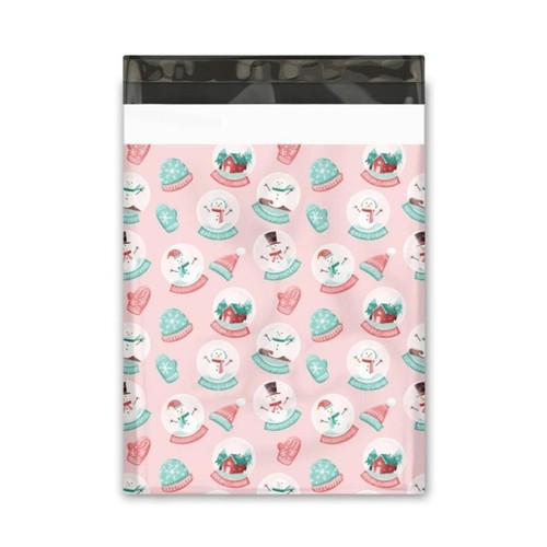 Christmas Poly Mailers Size 10x13 Holiday Pack of 20 Shipping Bags - Picture 11 of 12