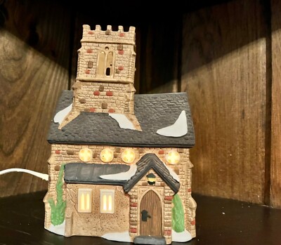 Dept. 56 Lighted Dickens Village Knottinghill Church 1989 | eBay UK