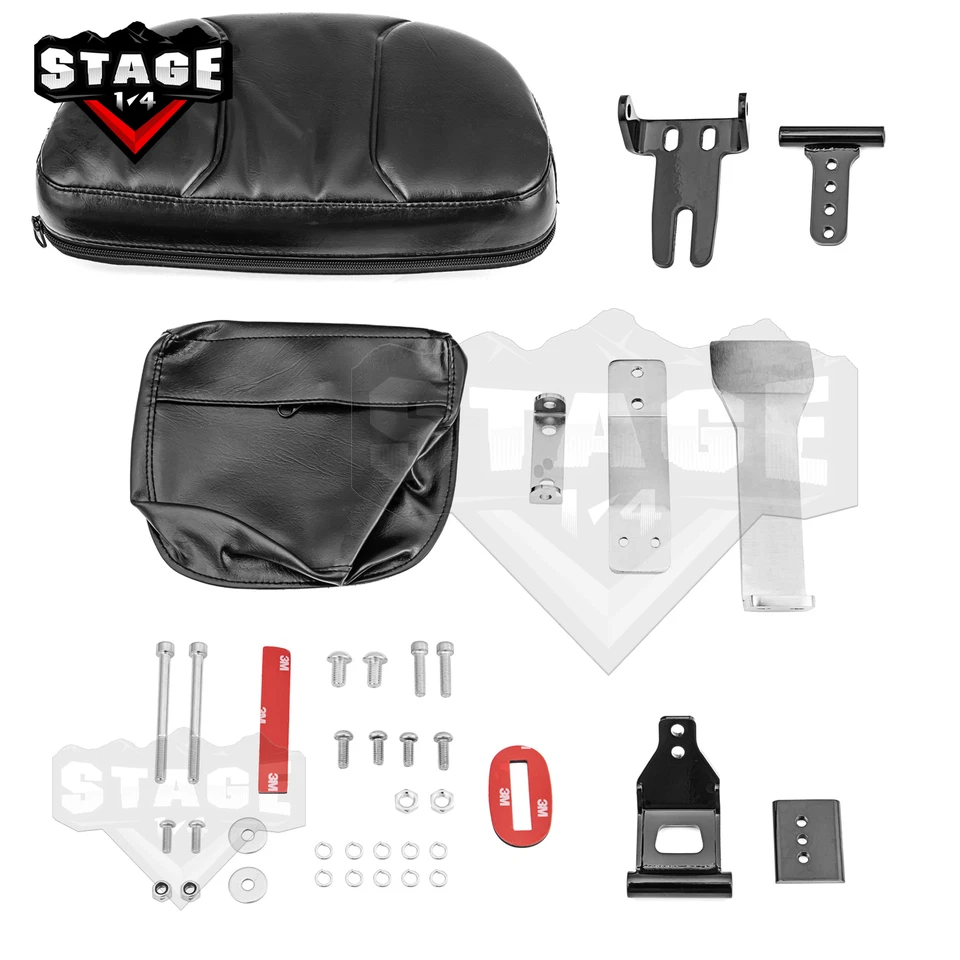 MOFUN Detacheable Driver Backrest Smart Mount For Can-Am Spyder RT RT-S 2010-19 - Image 3 of 4