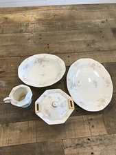 Vintage Theodore Haviland China Made In New York 4 Piece Set