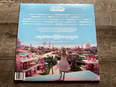 Barbie The Album -OST Movie Soundtrack Vinyl - EMBOSSED Sky Blue - Ava Max  Fifty
