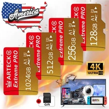 Micro SD Card 128GB 256GB 512GB 1024GB 1TB High Temperature Resistant Wholesale