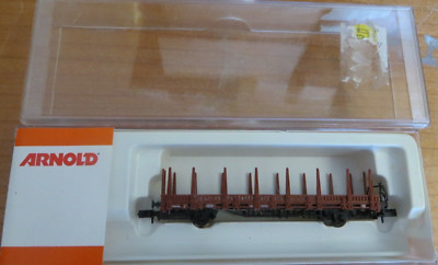 Arnold 4462 N Sonderwagen Edding Rungenwagen m. Bremserbühne ohne Zubehör in OVP