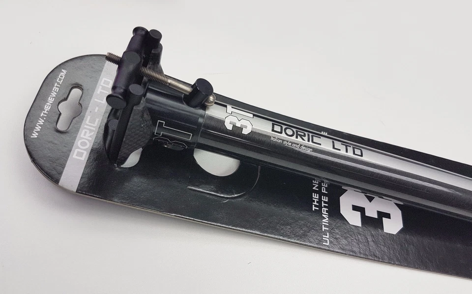 3T Doric LTD 碳纤维座杆黑色 Ø30.9/400 毫米 — 第 2/4 张图片