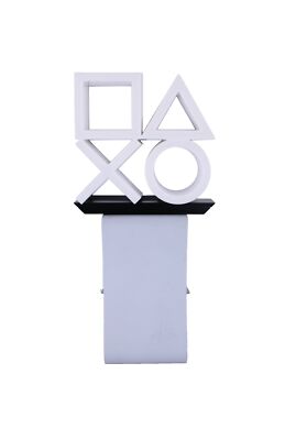 IKON PlayStation Logo Controller Smartphone Halterung Tischdeko LED Beleuchtung