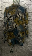 Dolce & Gabbana Wool Dress Tunic Turtleneck Very Cute Vintage Size 42 S