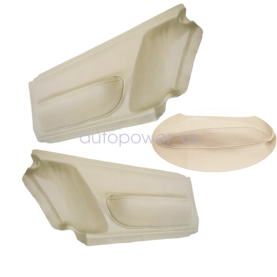 Tarjetas de inserción de panel de puerta aptas para Volkswagen Beetle 1998 a 2010 cuero beige EE. UU. Foto 2 de 4