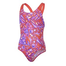 Speedo Strój kąpielowy dla dziewczynek Splashback Endurance Odporny na chlor Stabilny kształt
