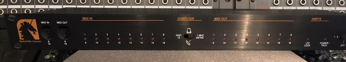 MOTU MIDI TIMEPIECE 128 channel, 8x8 PORT MIDI INTERFACE-(for