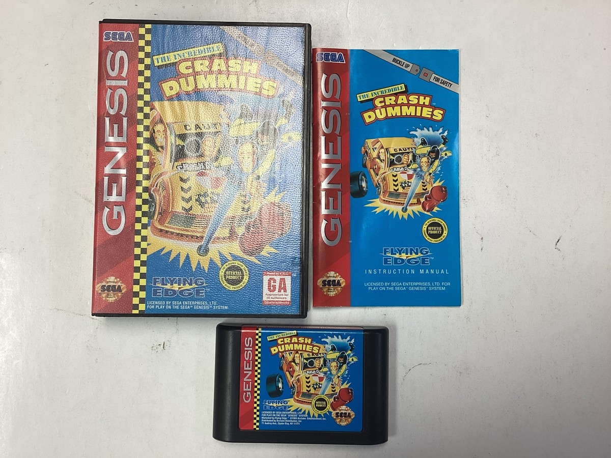 (未使用･未開封品)Crash Test Dummies [DVD] The Incredible Crash Dummies- Sega Genesis Complete TESTED