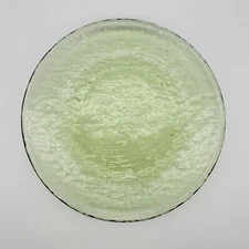 Fire & Light F&L Recycled Glass Dinner Plate 11” - Olive Green