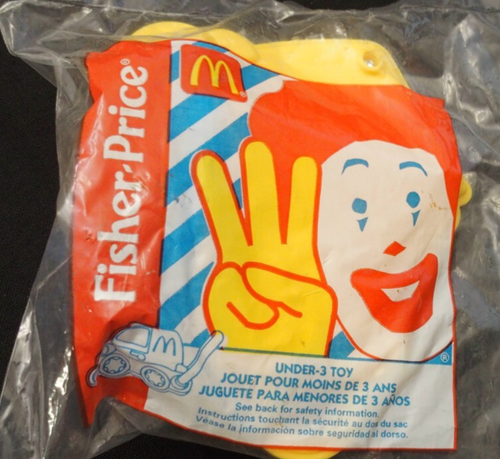 McDonald’s Grimasse Hamburglar Auto Happy Meal Fisher Price 1-3 Jahre Kleinkind 1999 - Bild 2 von 2