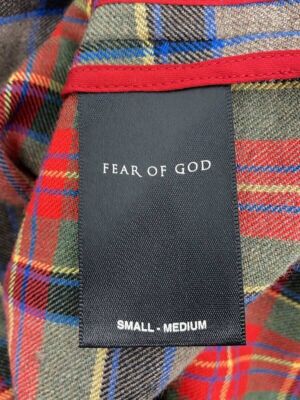 fearofgod 5th ウールプレイドローブコートS fearofgod 5th ウールプレイドローブコートS fearofgod 5th